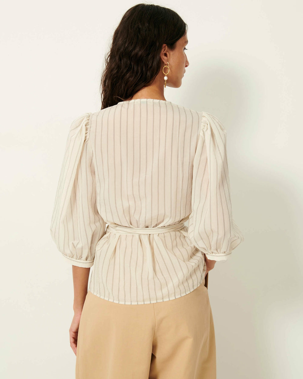 GEORGIA Sandcream - Blouse