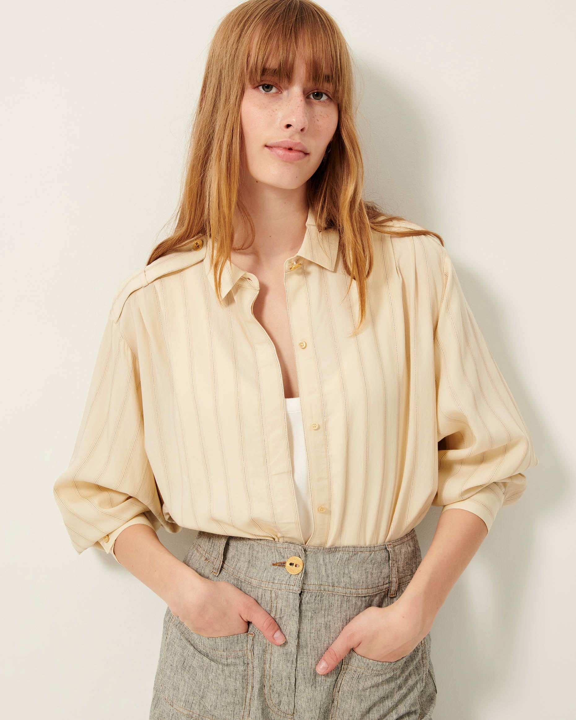 GINGER Sandcream - Shirt