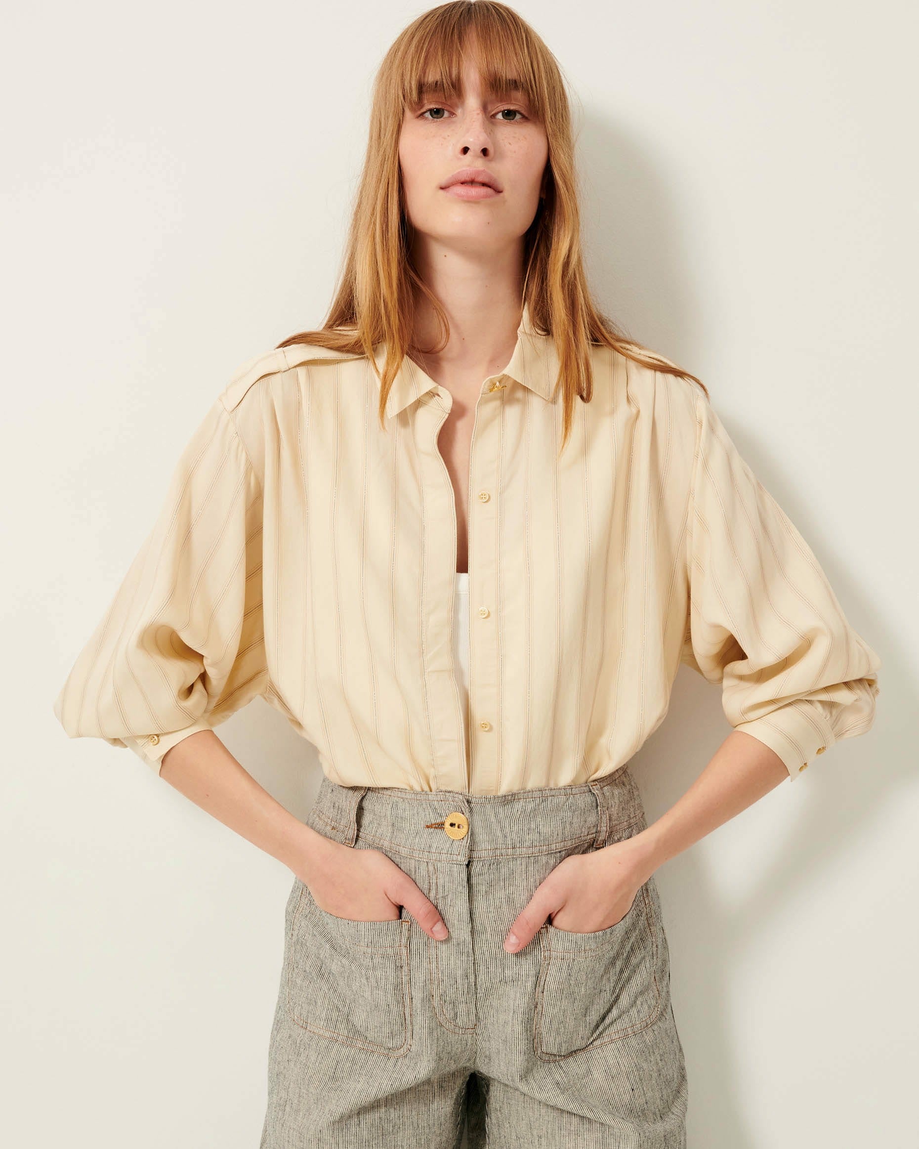 GINGER Sandcream - Shirt