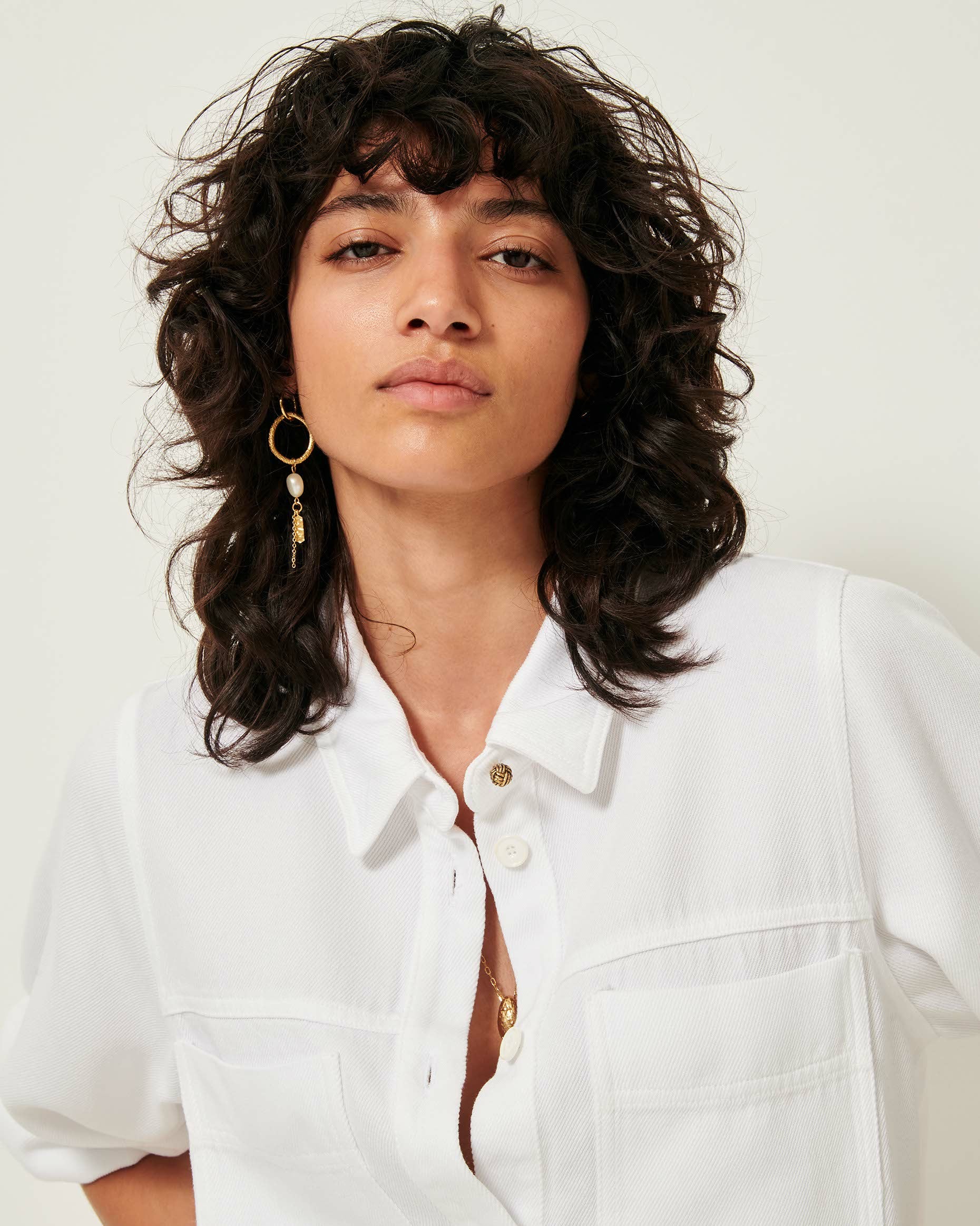 LEONE Optical White - Overshirt