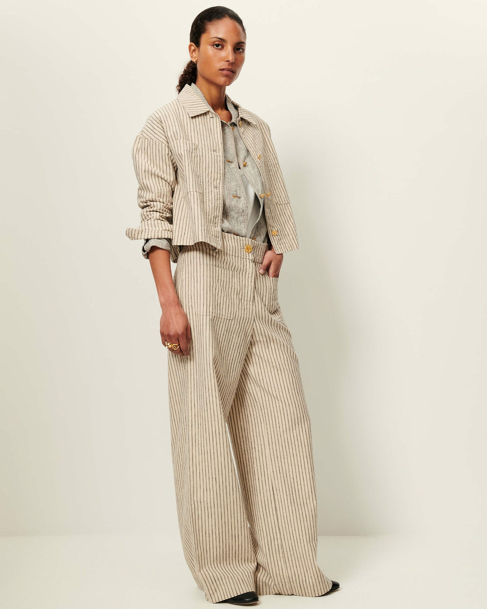 MANHATTI Sandblack - Pants