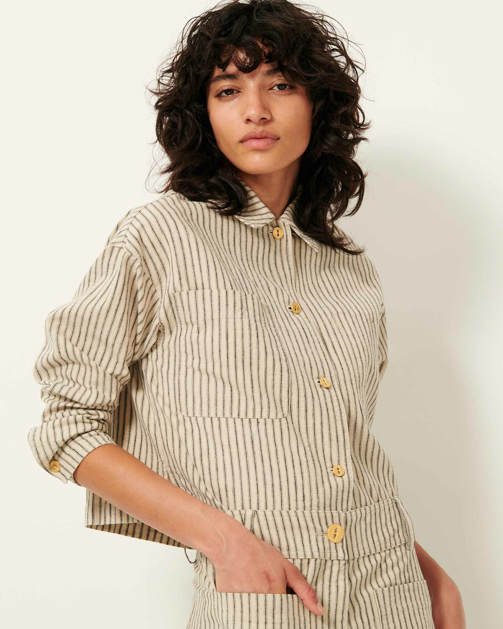 NOTTERI Sandblack - Overshirt