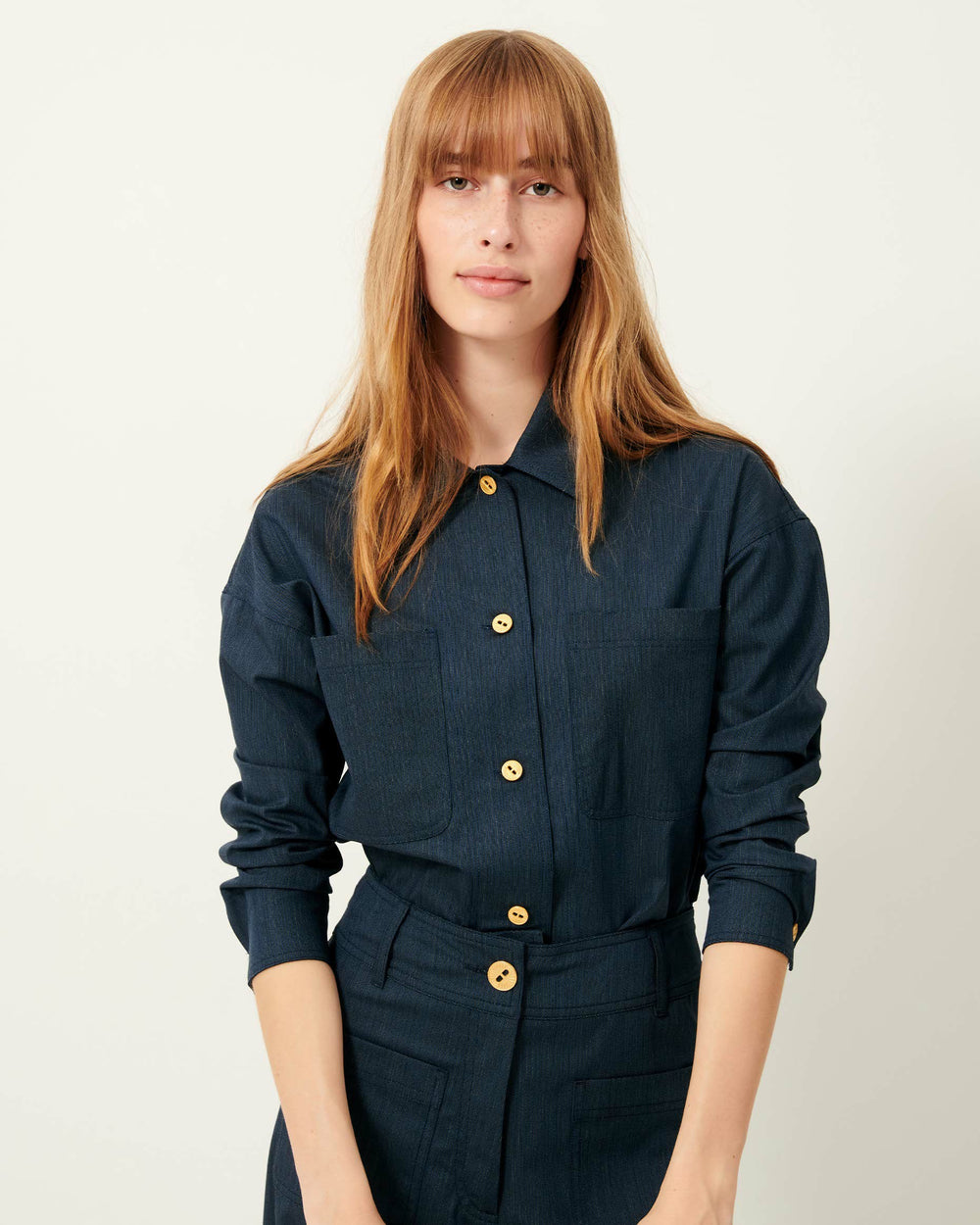 NOTTERI Worker Blue - Overshirt