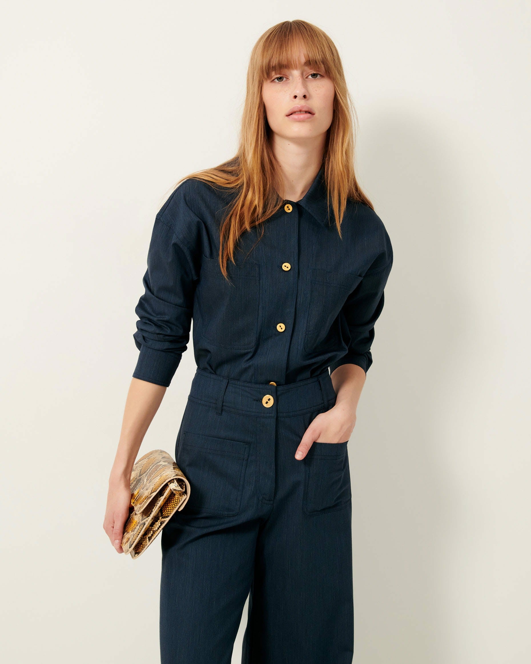 NOTTERI Worker Blue - Overshirt
