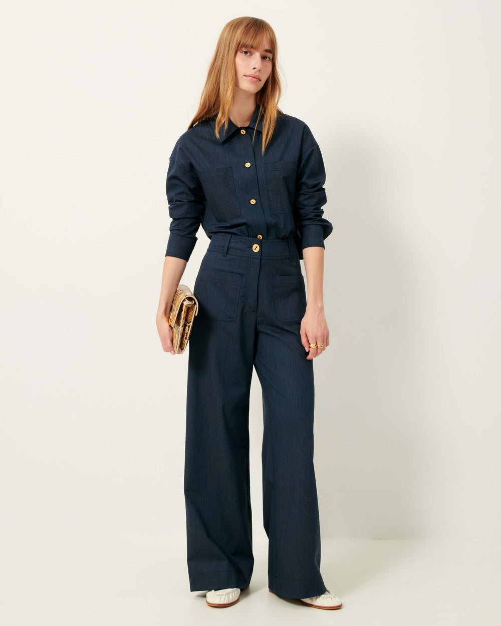 NOTTERI Worker Blue - Overshirt