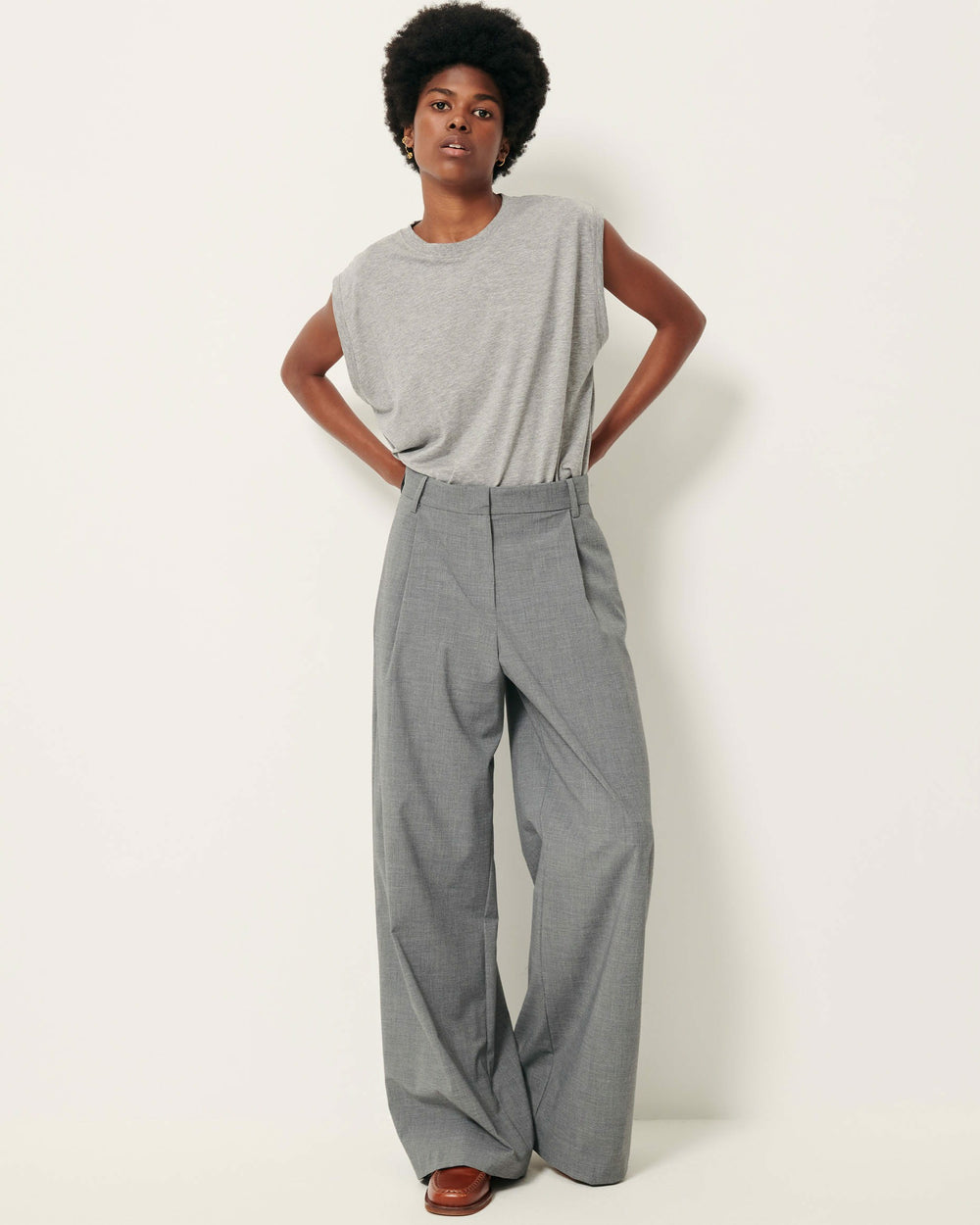 PROVENCO Mid Grey - Pants