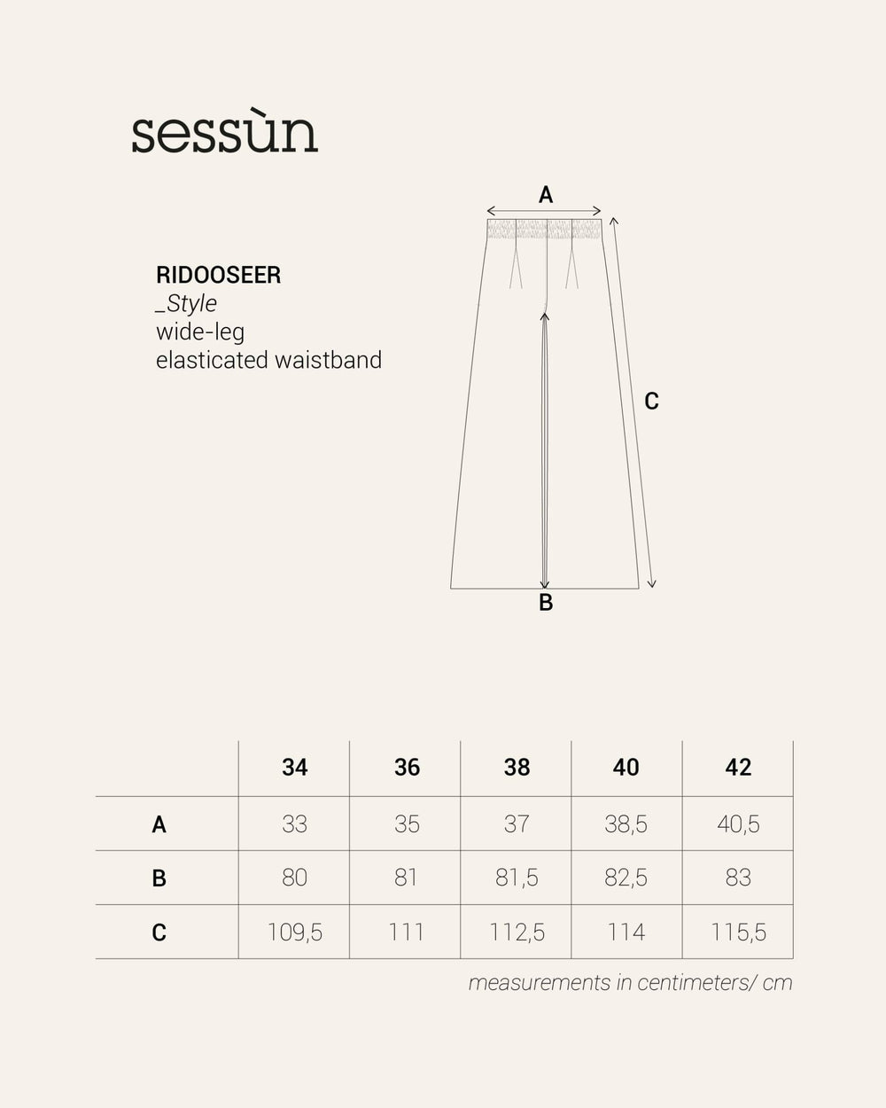 RIDOOSEER Coutil Blue - Pants