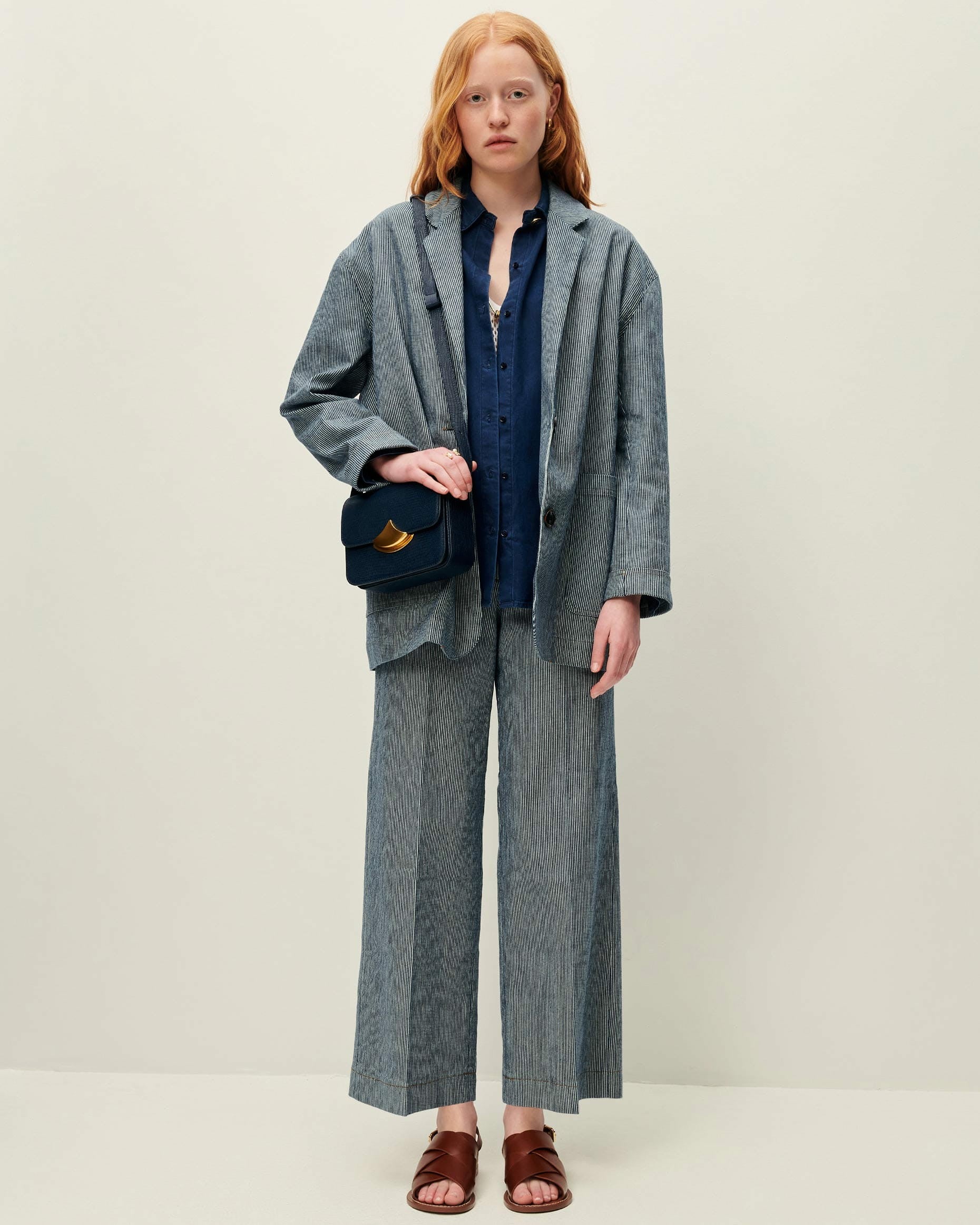 TRANI Coutil Blue - Jacket