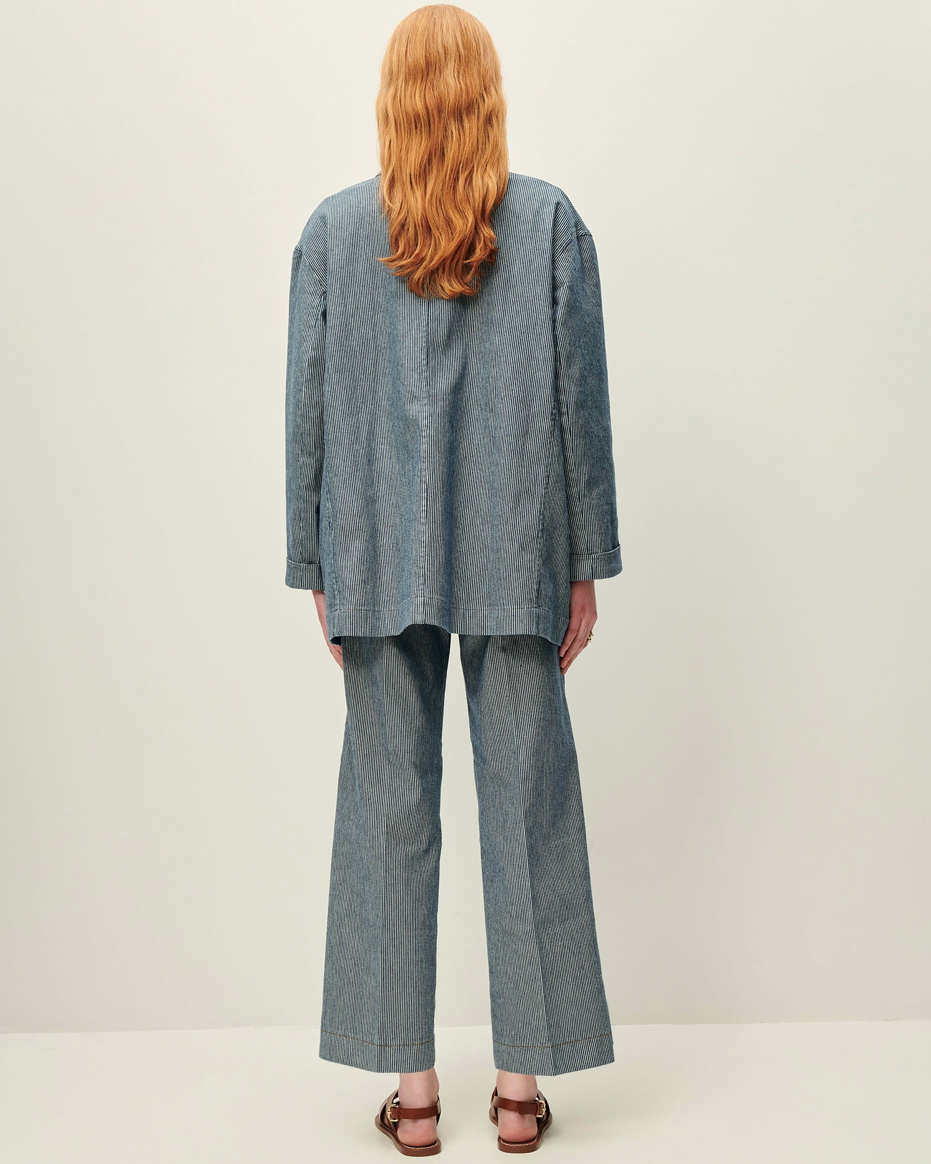 TRANI Coutil Blue - Jacket