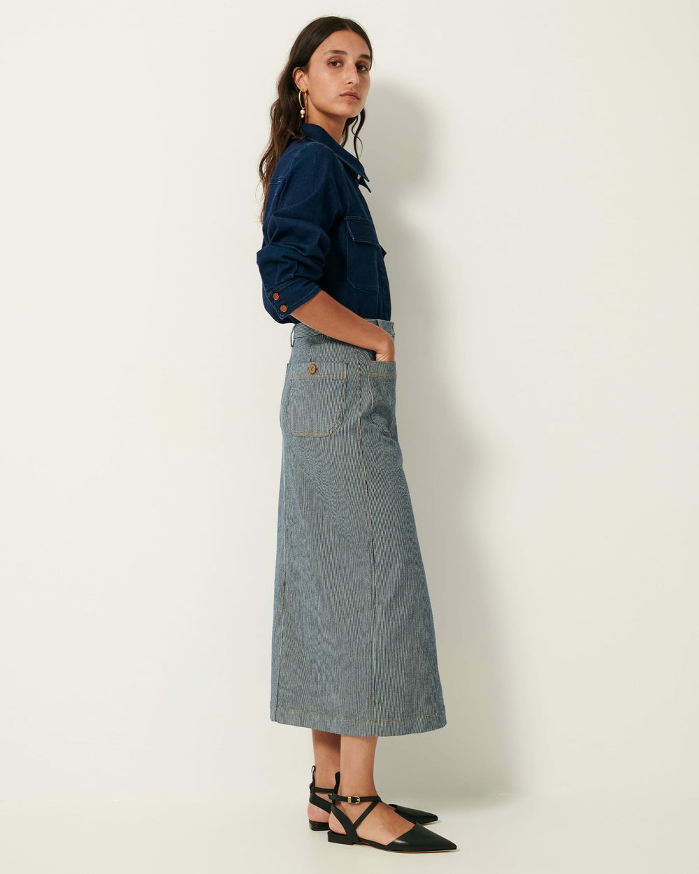 UPTAY Coutil Blue - Skirt