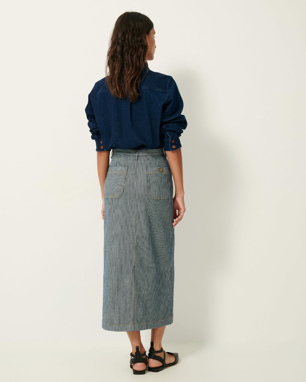 UPTAY Coutil Blue - Skirt