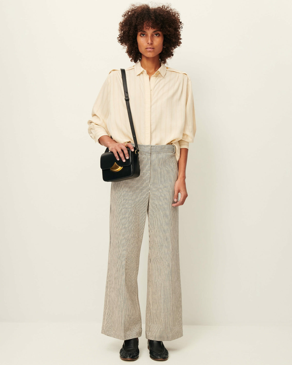 ALBELLO Coutil Whiblack - Trousers