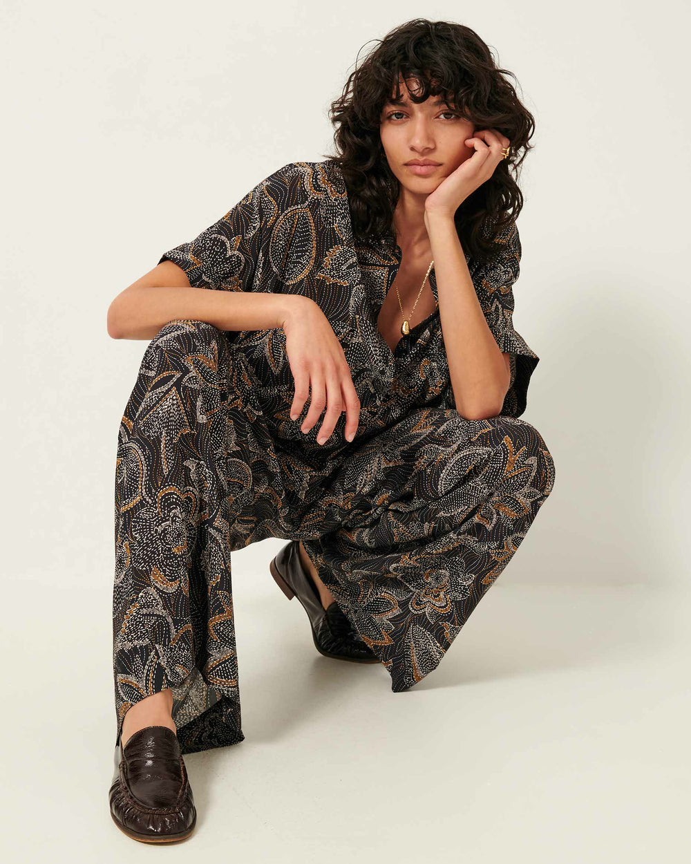 CHERYL Phantom Indobloom - Pants