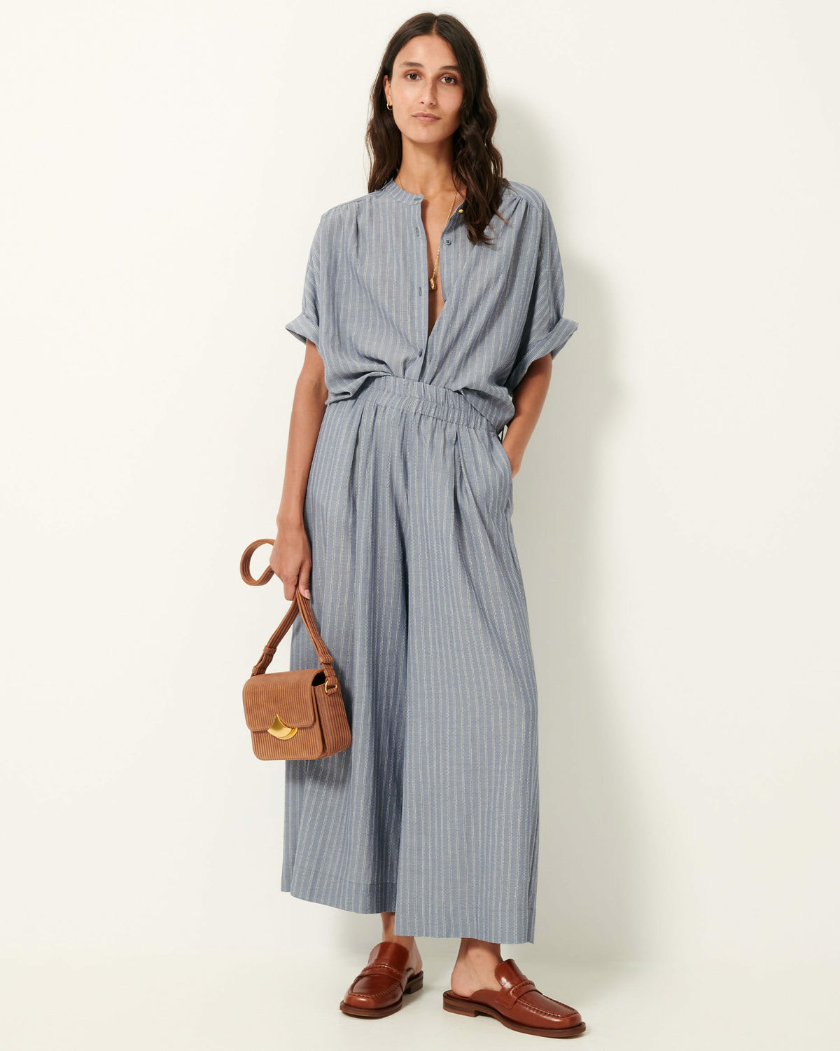 ISLA MIMIMA Chambray Blue - Pants
