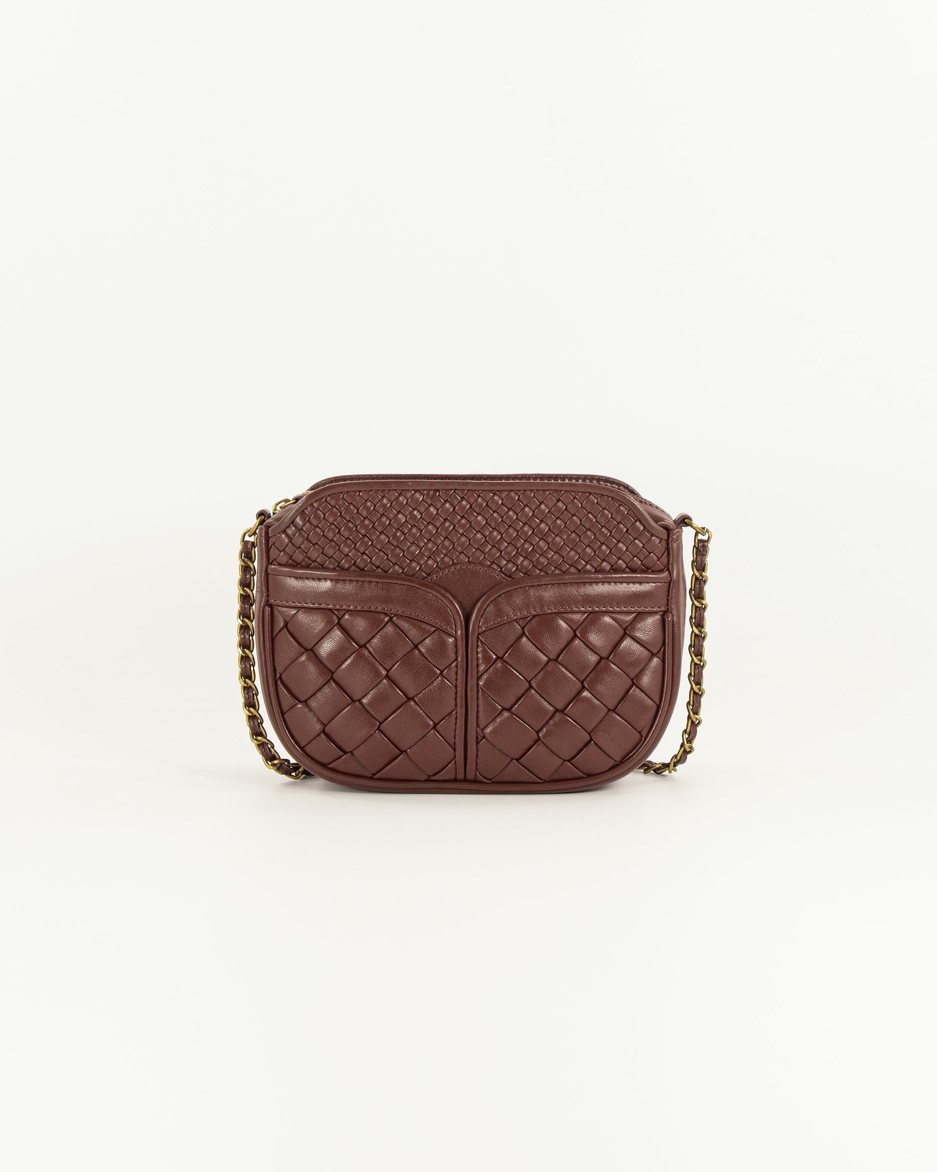 DIVINE BRAIDED Burgundy - Bag