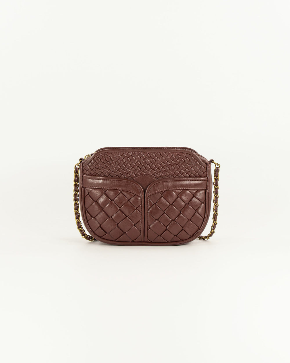 DIVINE BRAIDED Burgundy - Bag