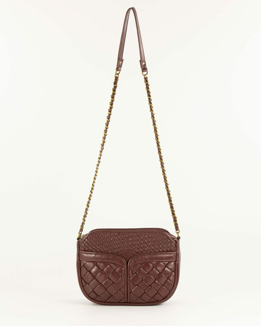 DIVINE BRAIDED Burgundy - Bag