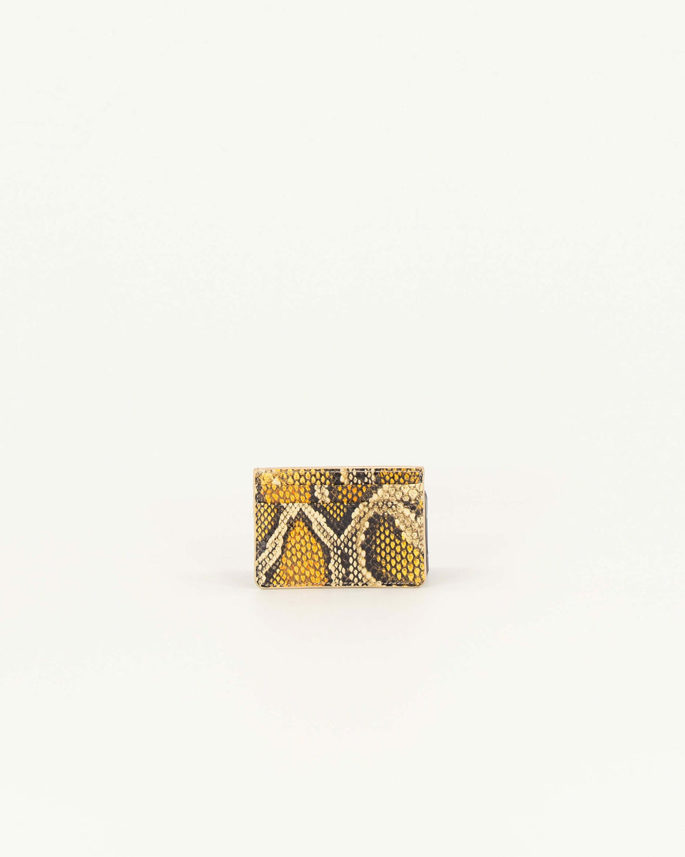 LUZI CARD Yellow Python - Wallet