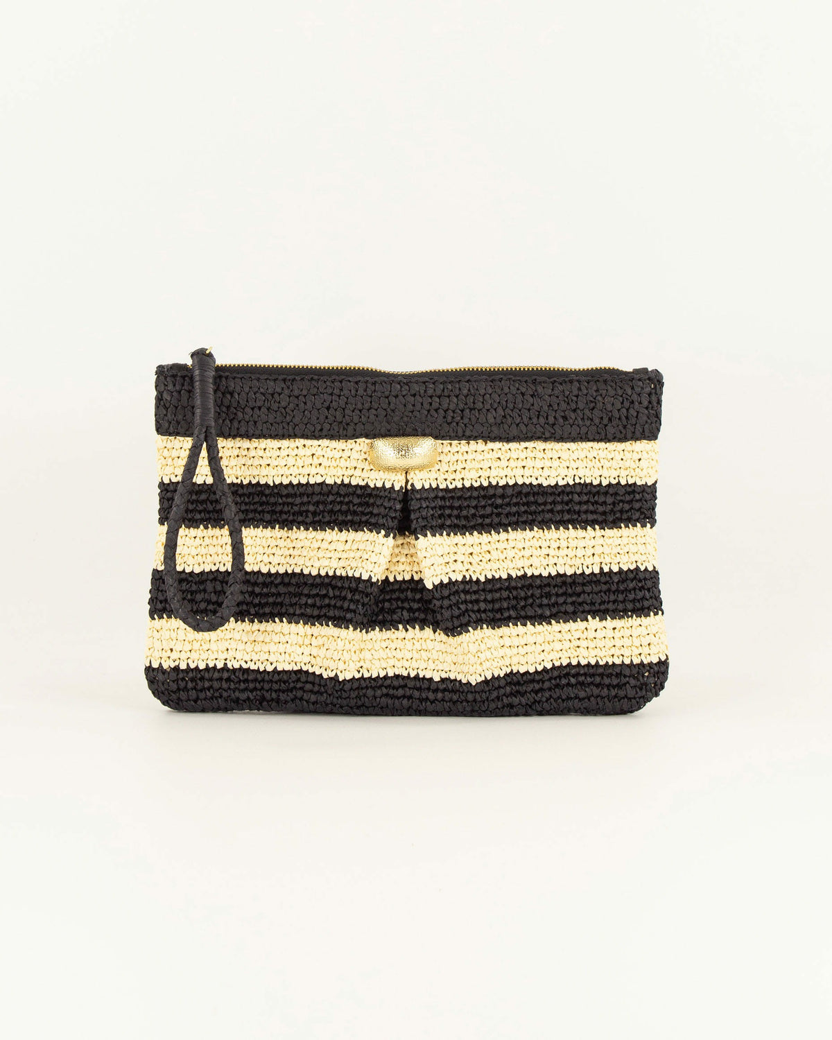 TALAA POUCH Black Natural - Clutch bag