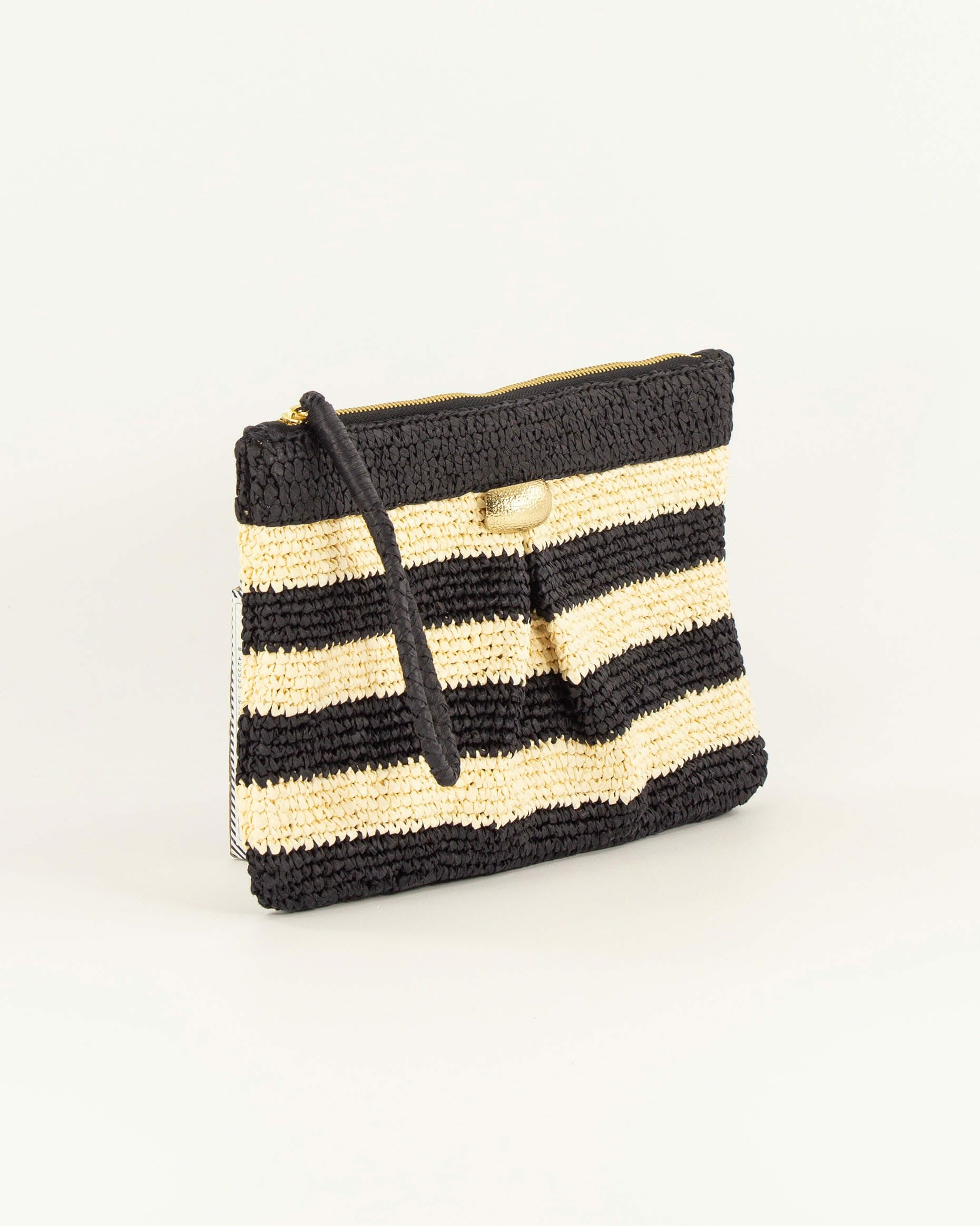 TALAA POUCH Black Natural - Clutch bag