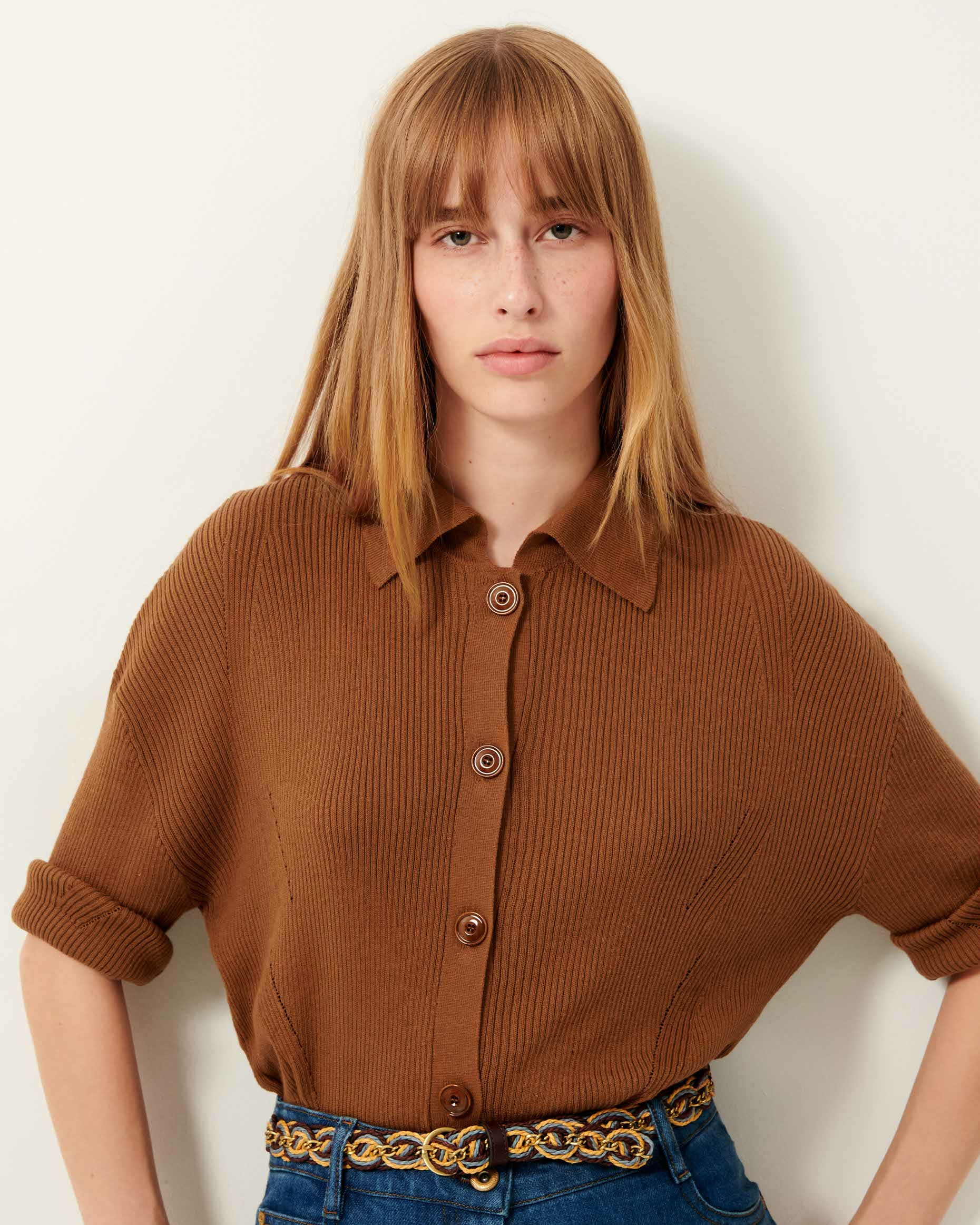 JOURNEY Caramel - Cardigan
