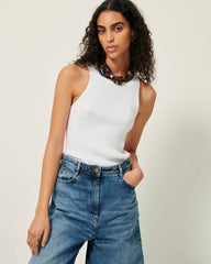 LORO Optical White - Tank top