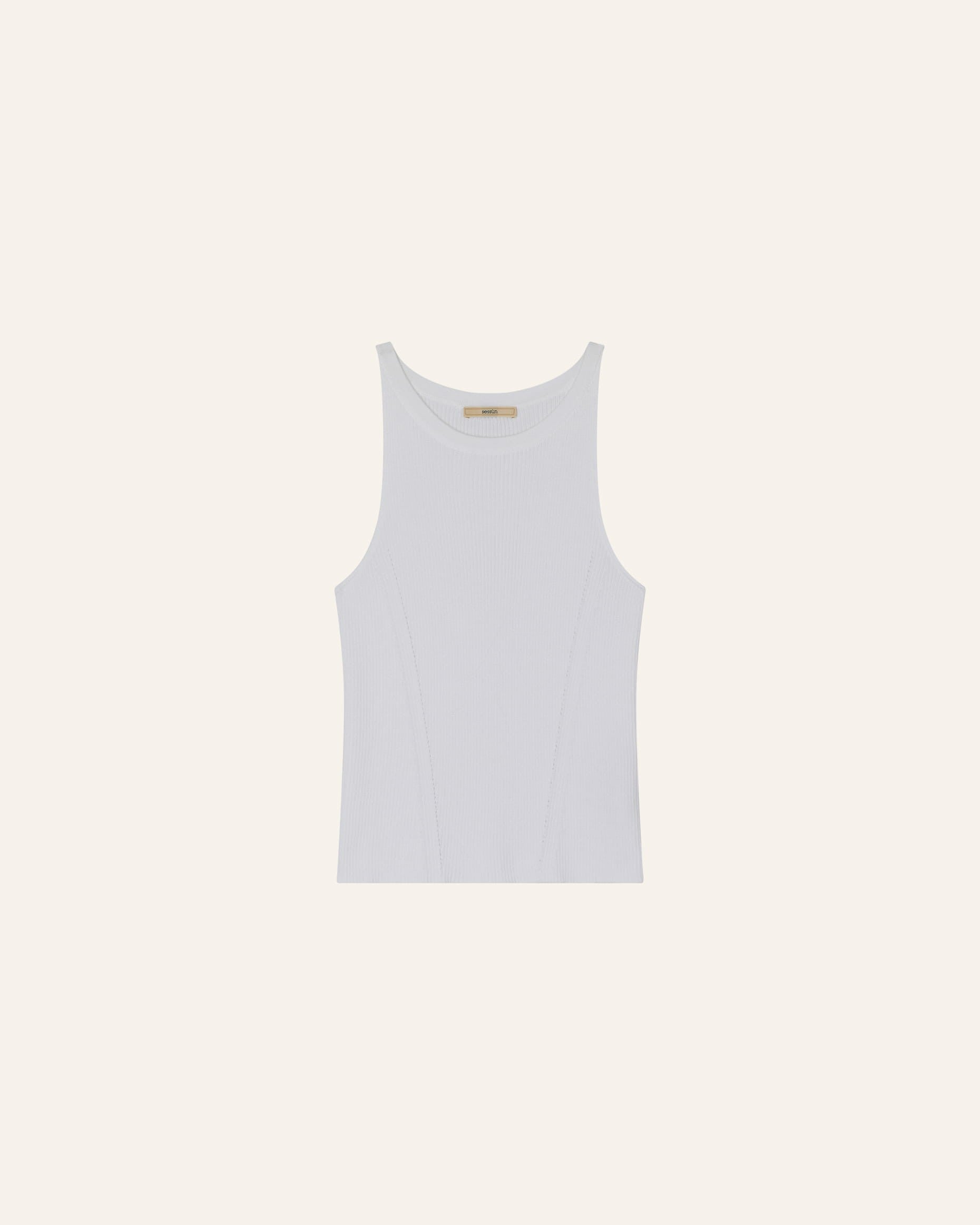LORO Optical White - Tank top