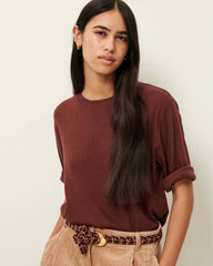 SERGE CO Burgundy - T-shirt
