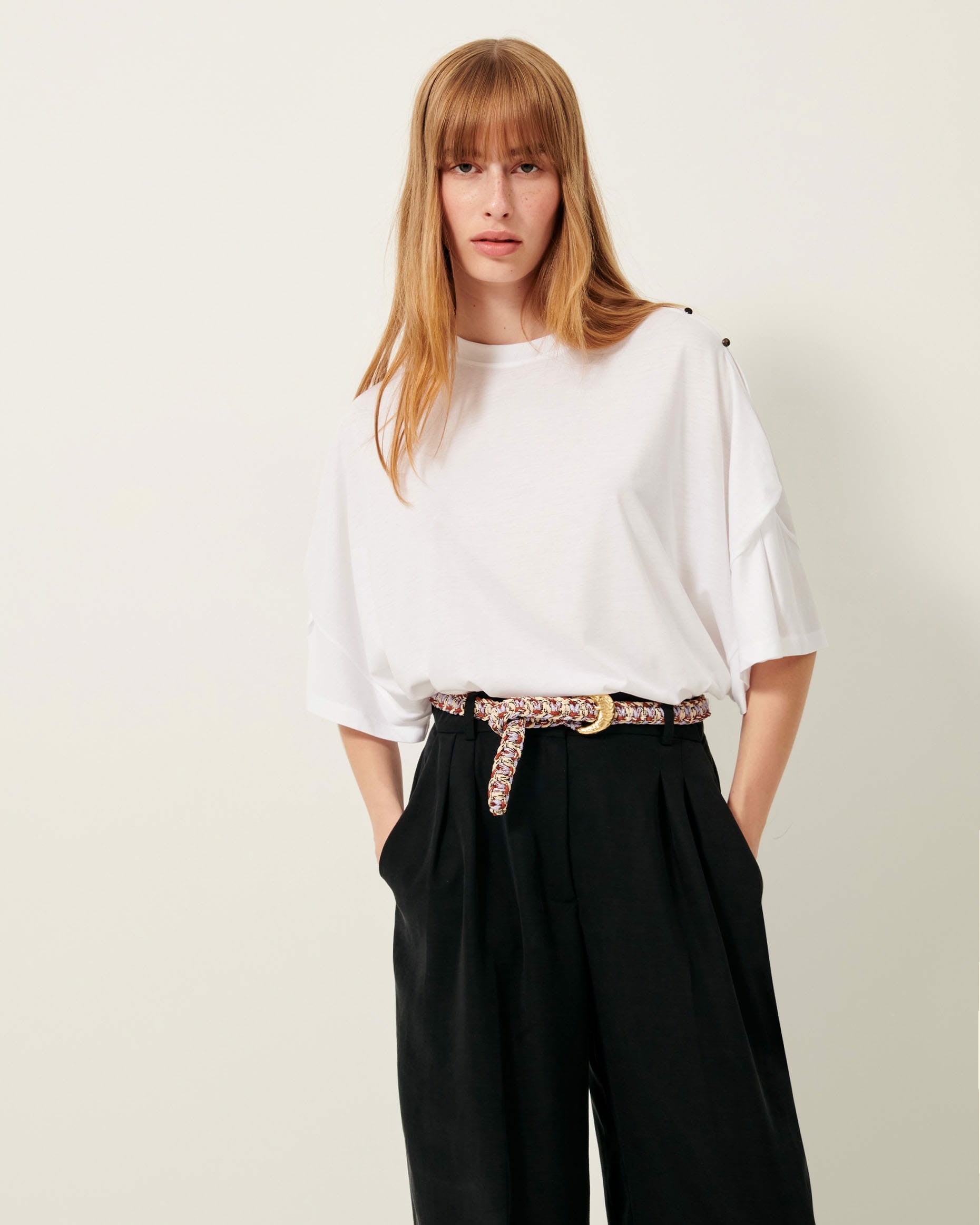 SUMMER NIGHT Optical White - T-shirt