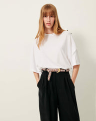 SUMMER NIGHT Optical White - T-shirt
