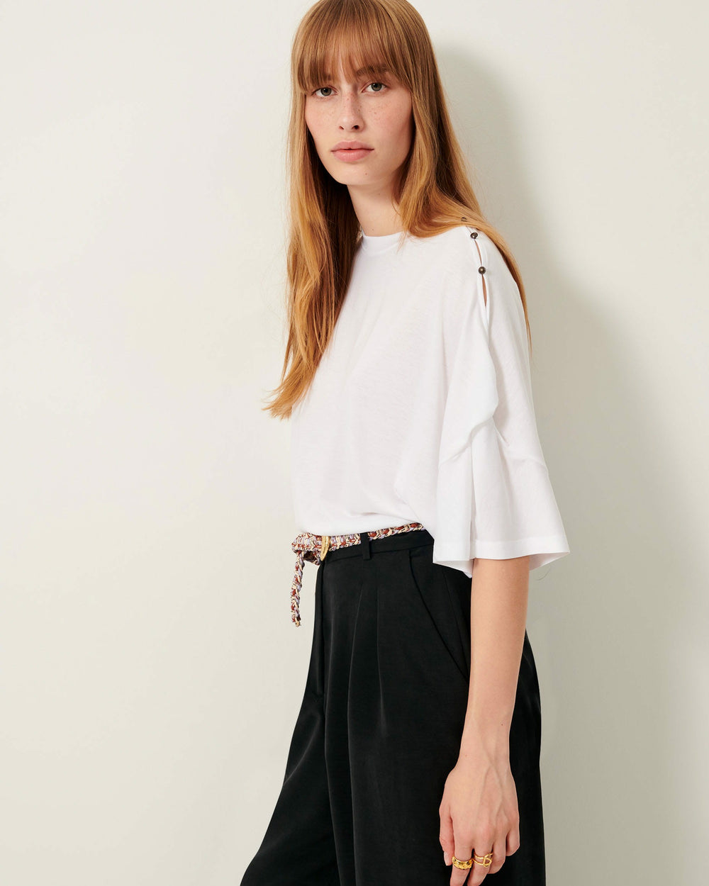 SUMMER NIGHT Optical White - T-shirt