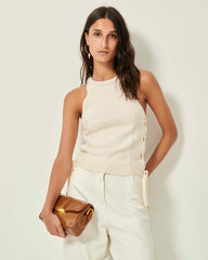 MARY R Fleur de Sel - Tank top