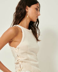 MARY R Fleur de Sel - Tank top