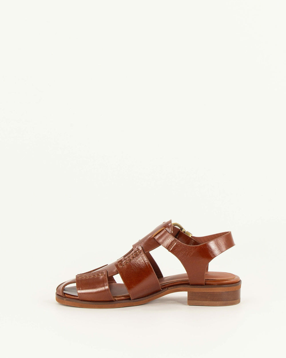 CUDILLERO Cognac Leather - Sandals