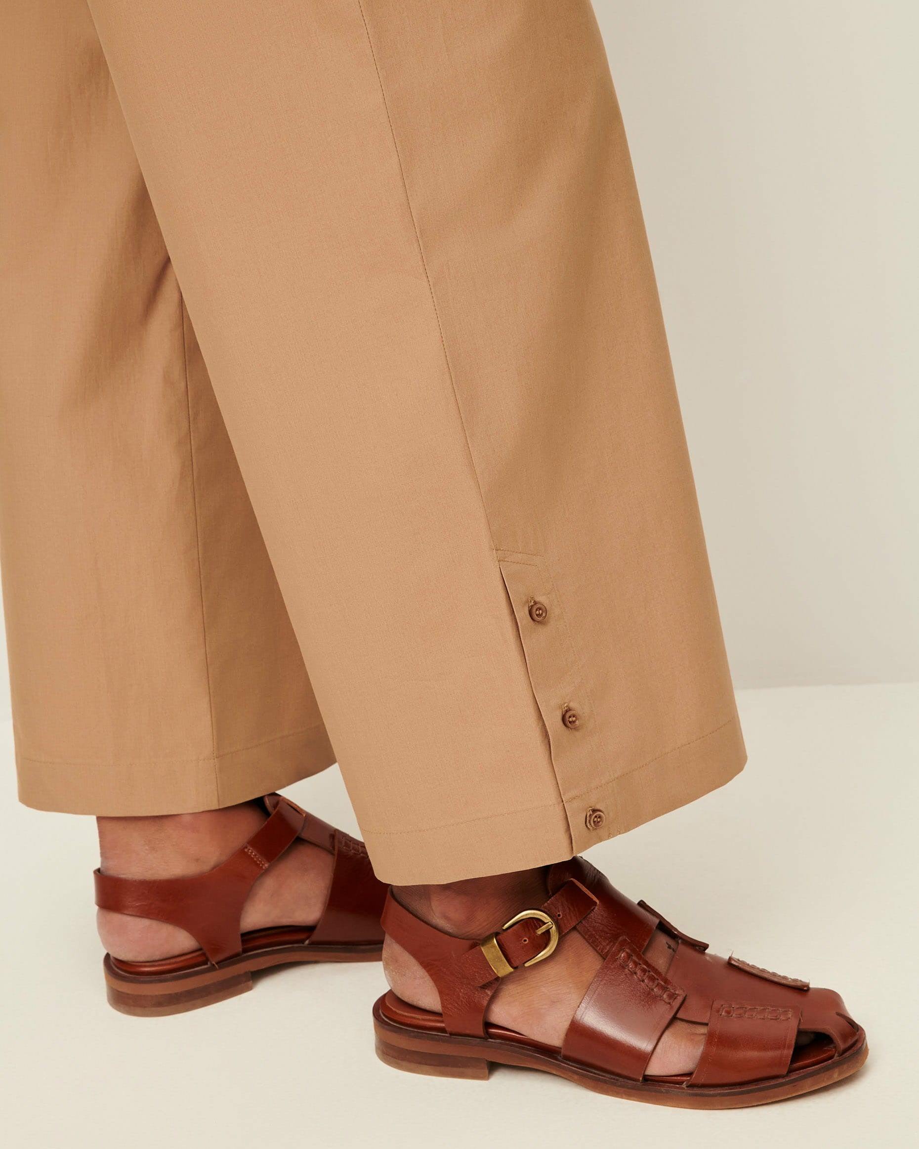 CUDILLERO Cognac Leather - Sandals