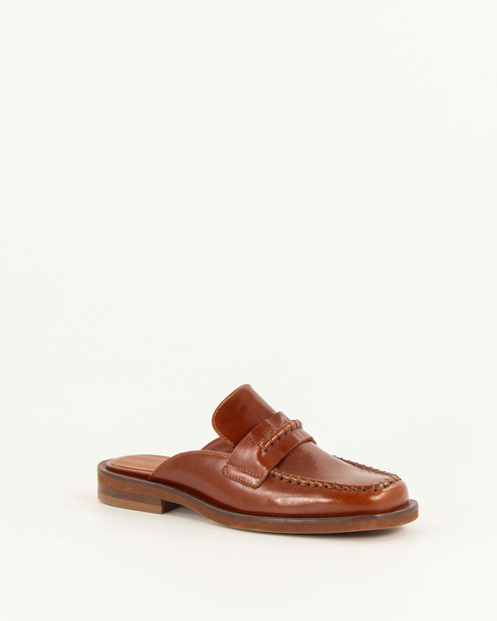 DIVI Cognac Leather - Mules