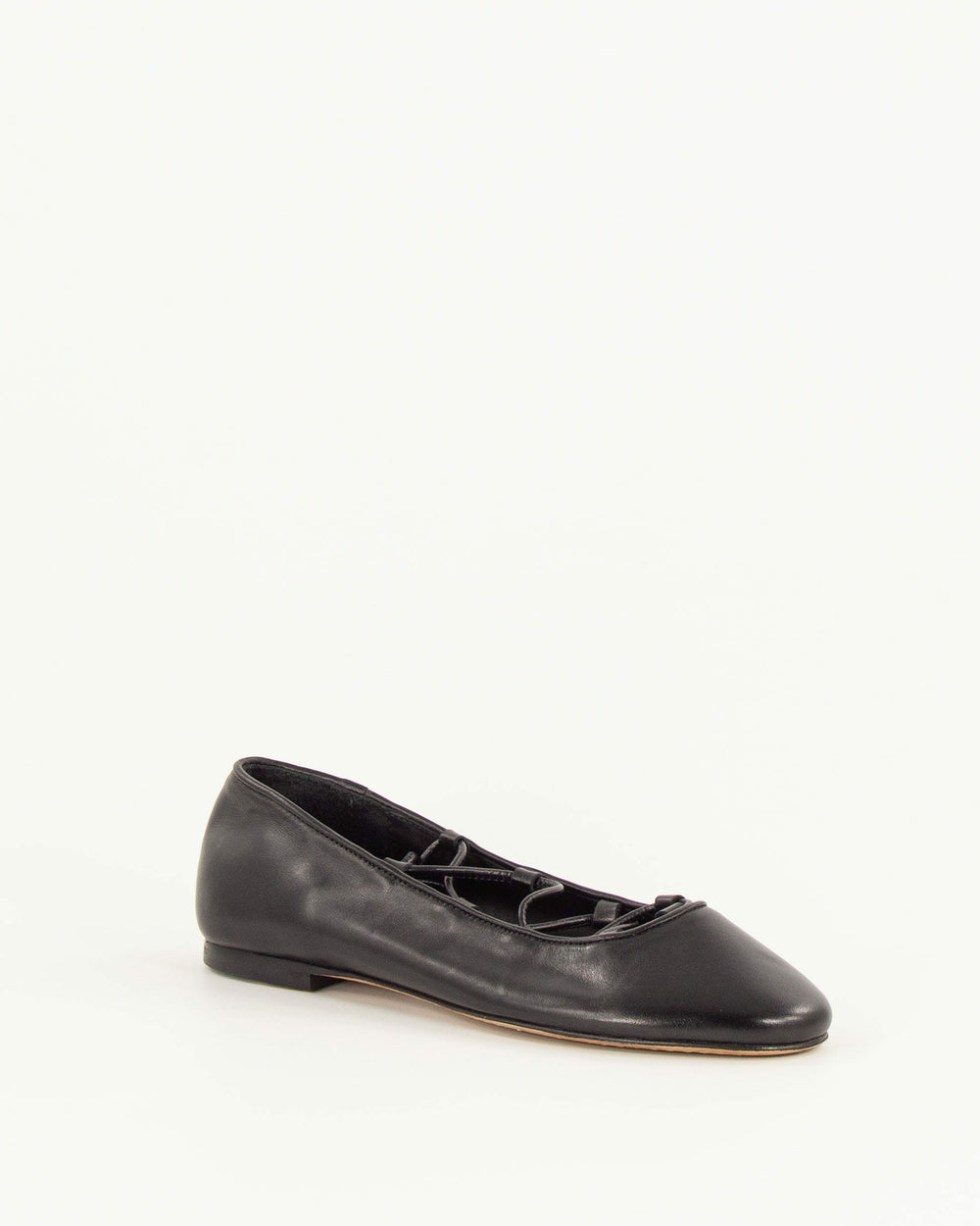 PINA Black Leather - Ballerina