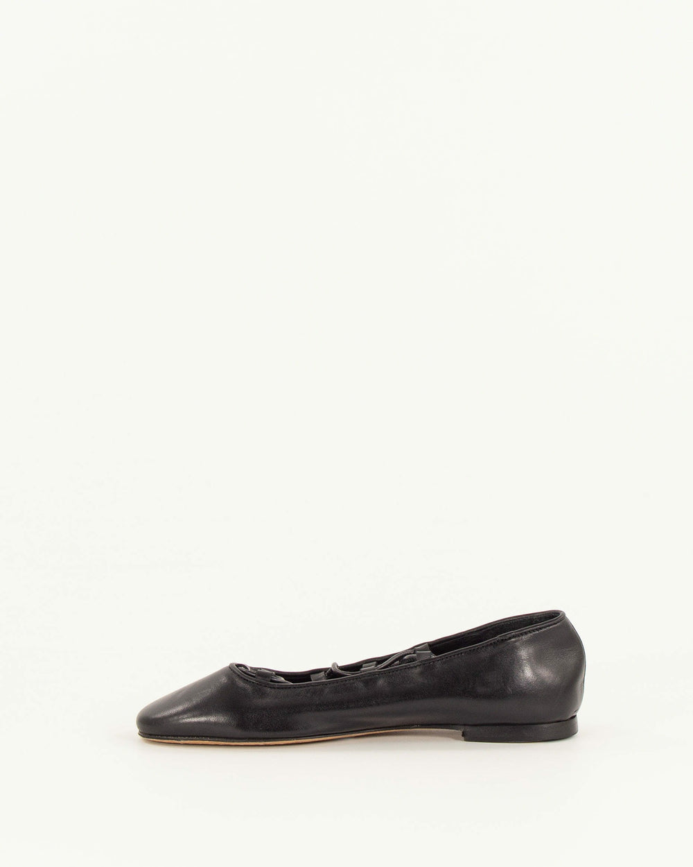 PINA Black Leather - Ballerina