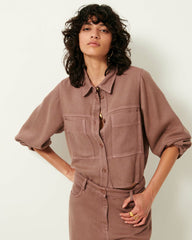 LEONE Marble Rose - Overshirt