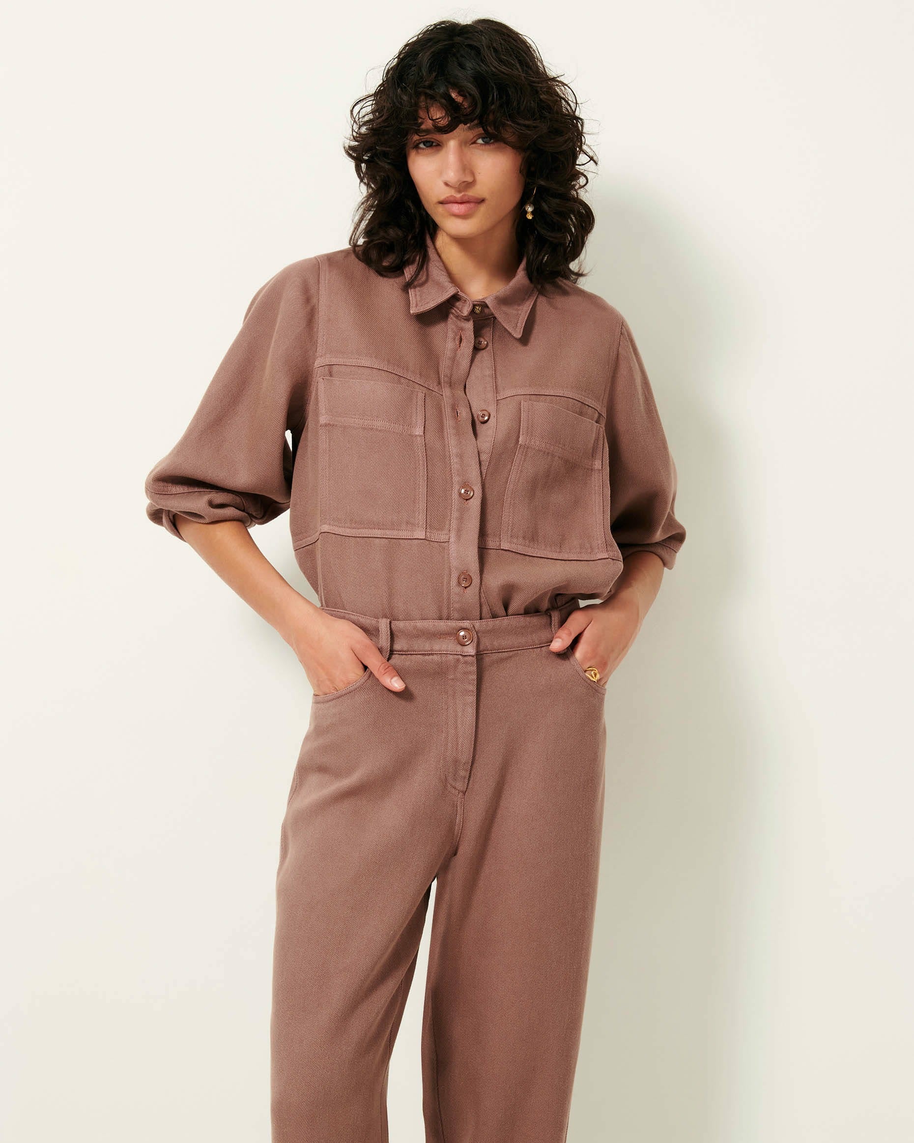 LEONE Marble Rose - Overshirt
