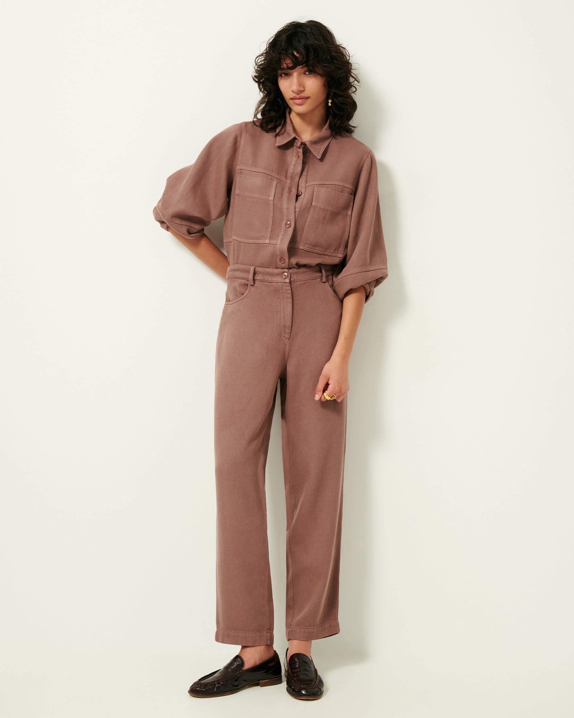 LEONE Marble Rose - Overshirt