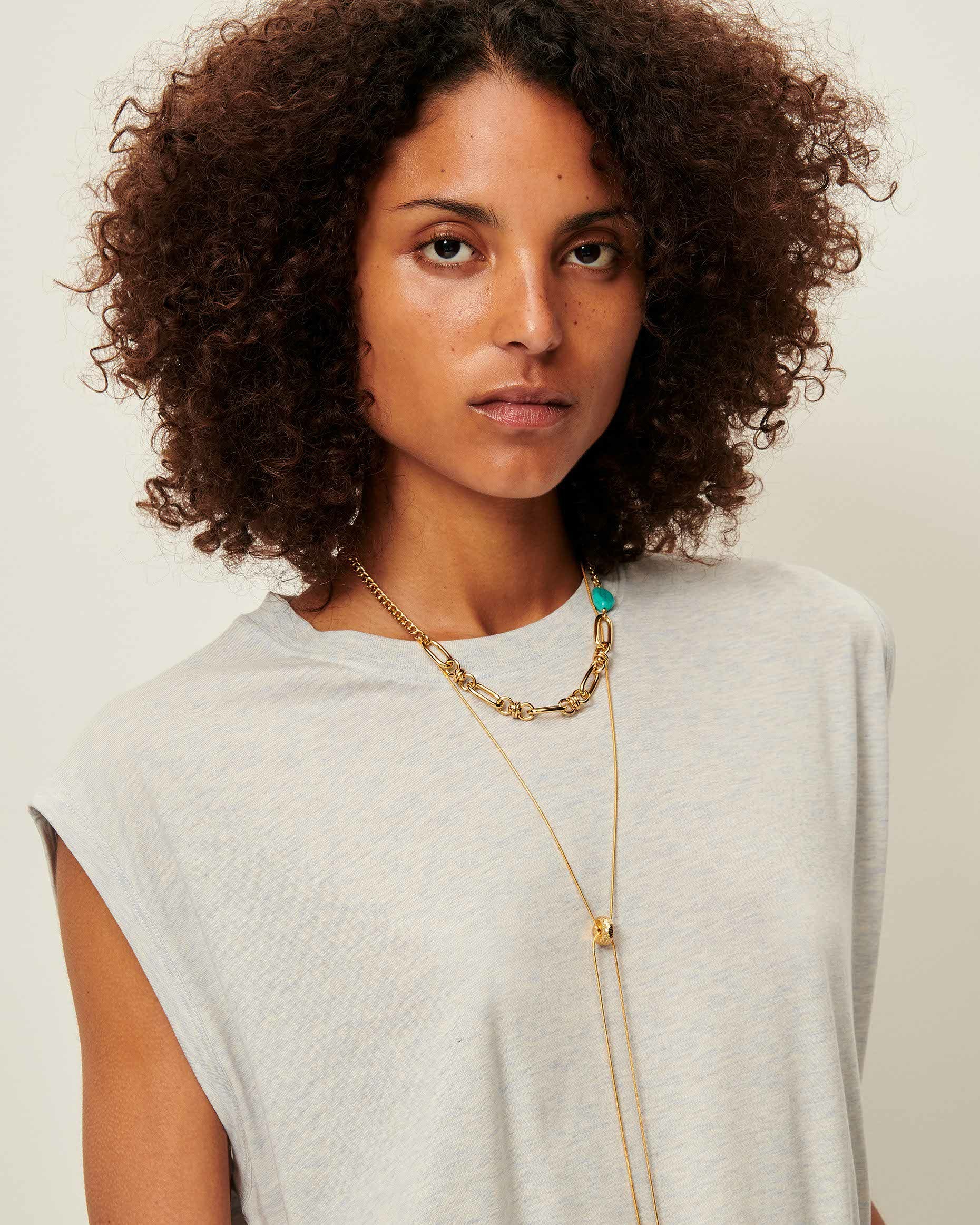 MIUCOLI Turquoise - Necklace