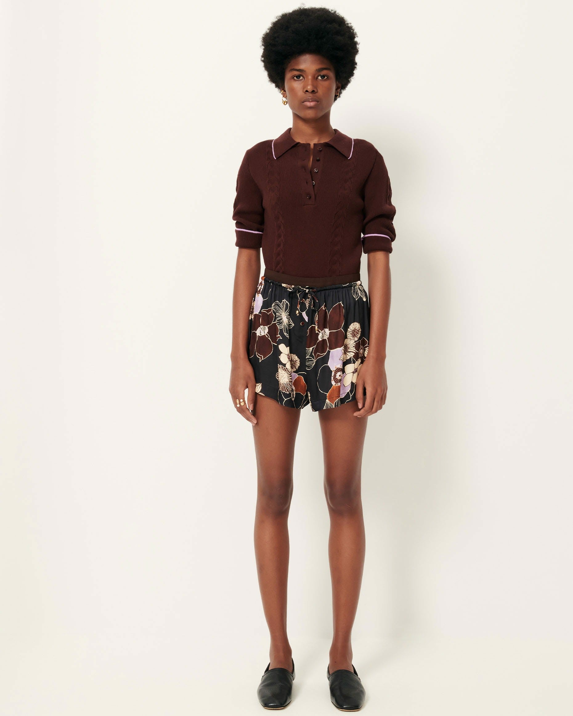 SORRENTE Black Hybis - Shorts