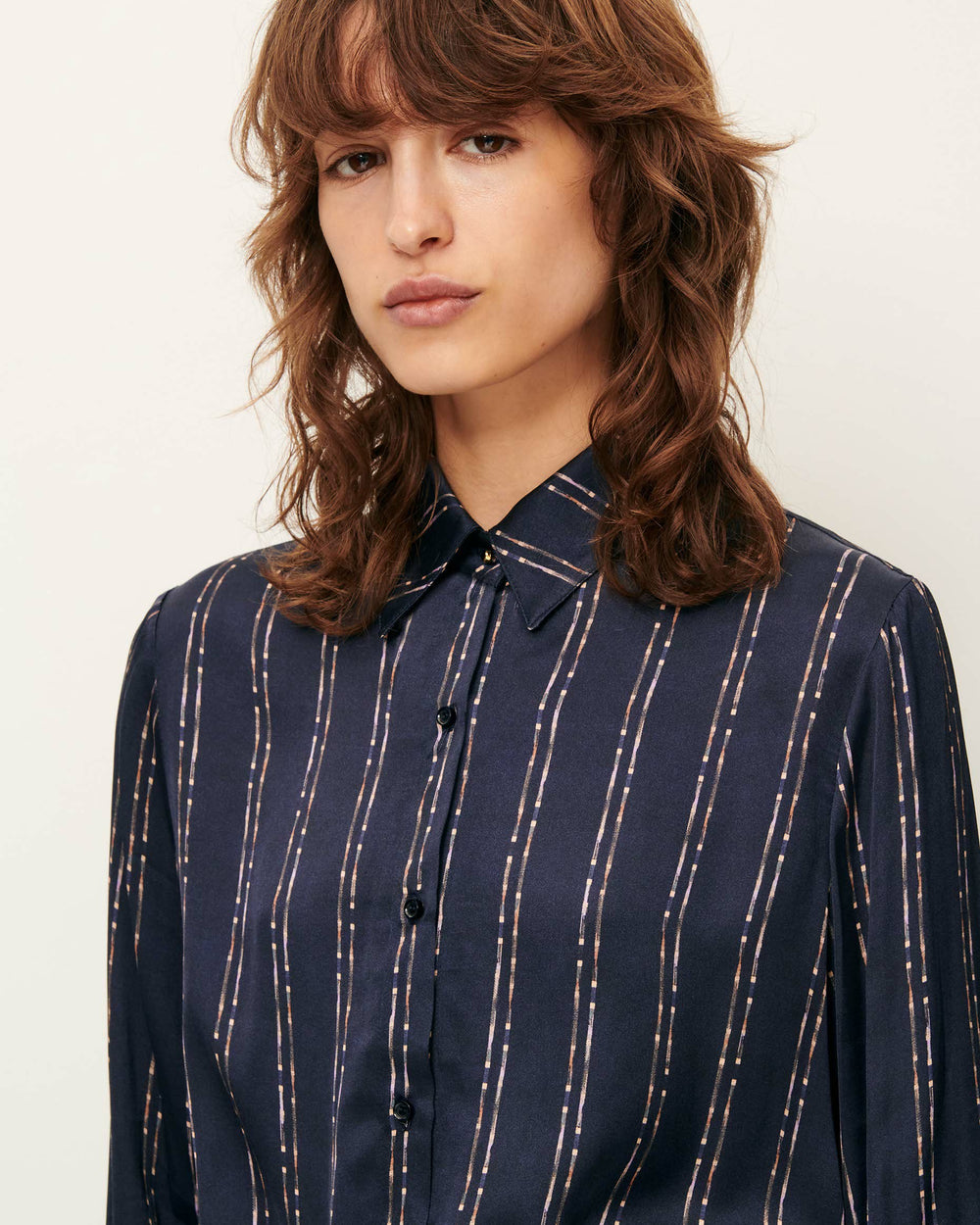 BRITJET Navy Plumikat - Shirt
