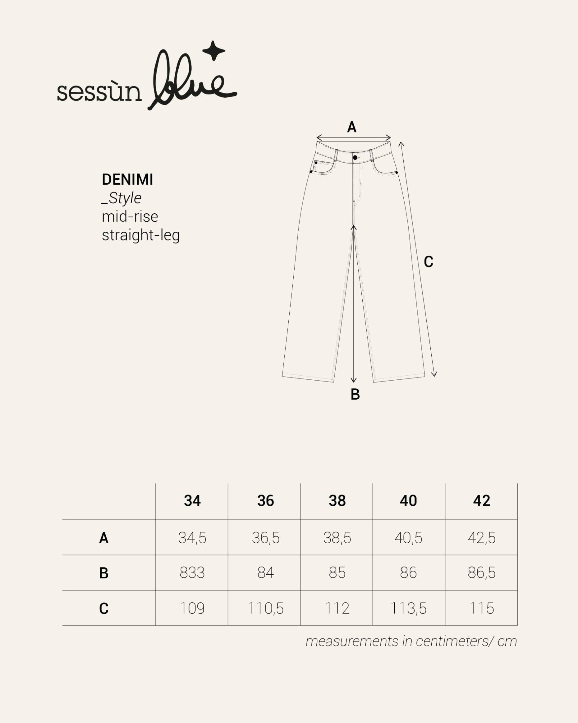 DENIMI Stoneblue - Jeans