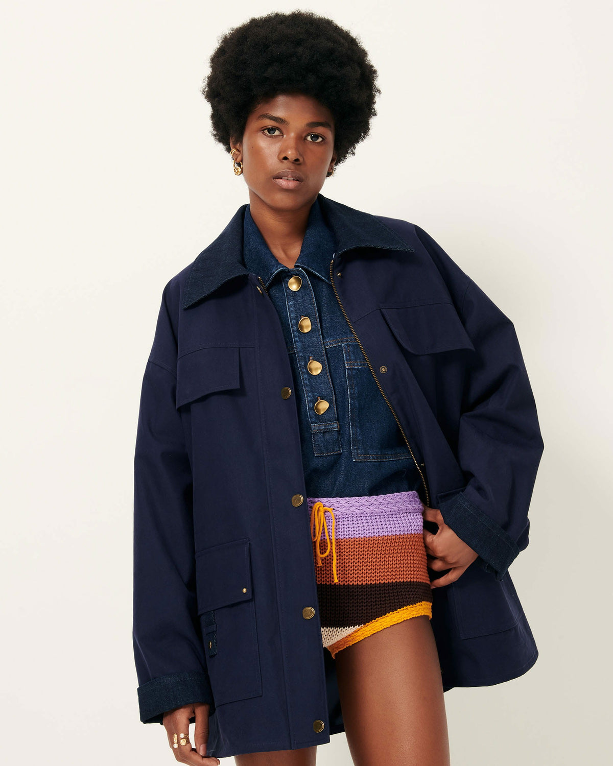 HUGUES Ink Blue - Jacket