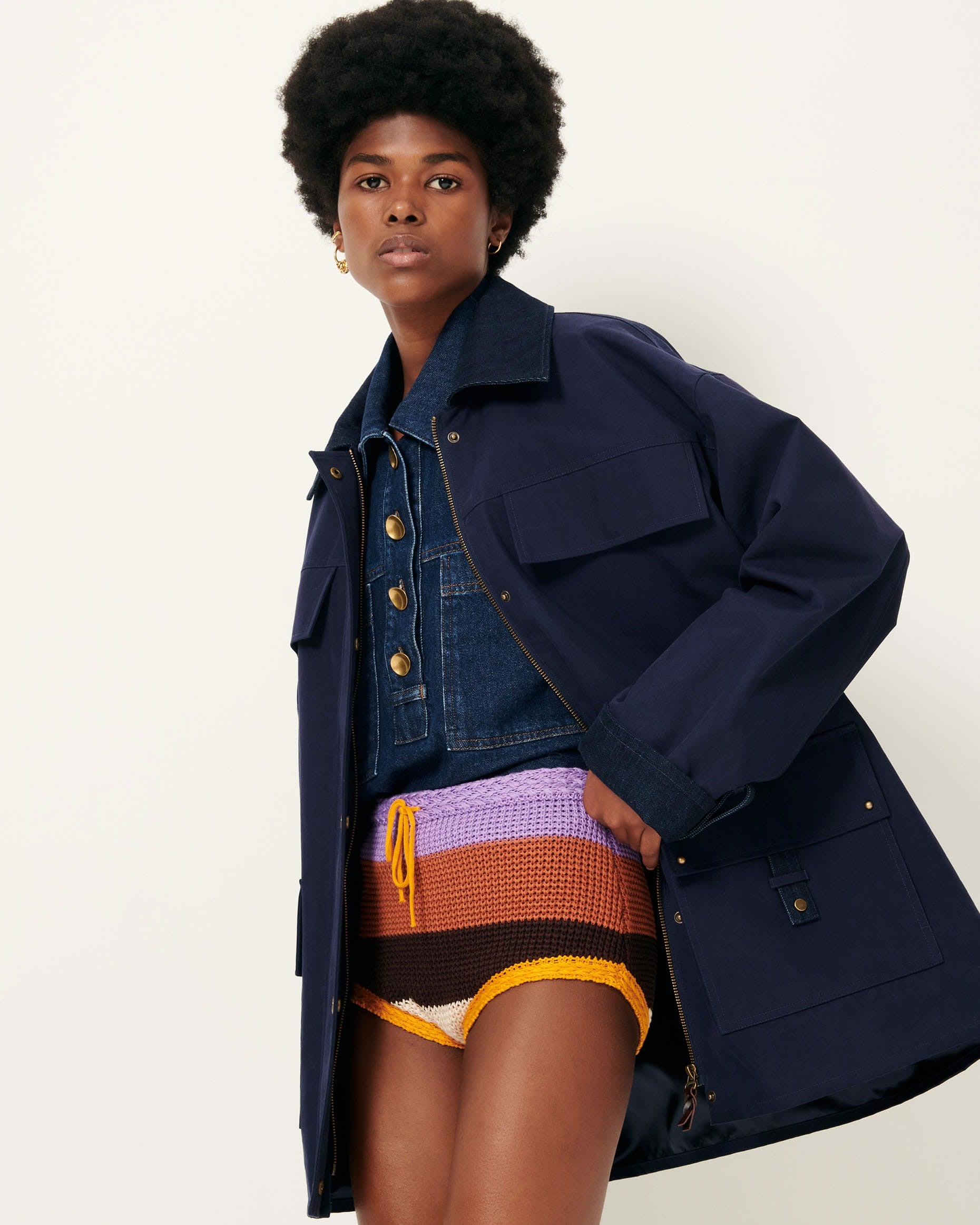 HUGUES Ink Blue - Jacket