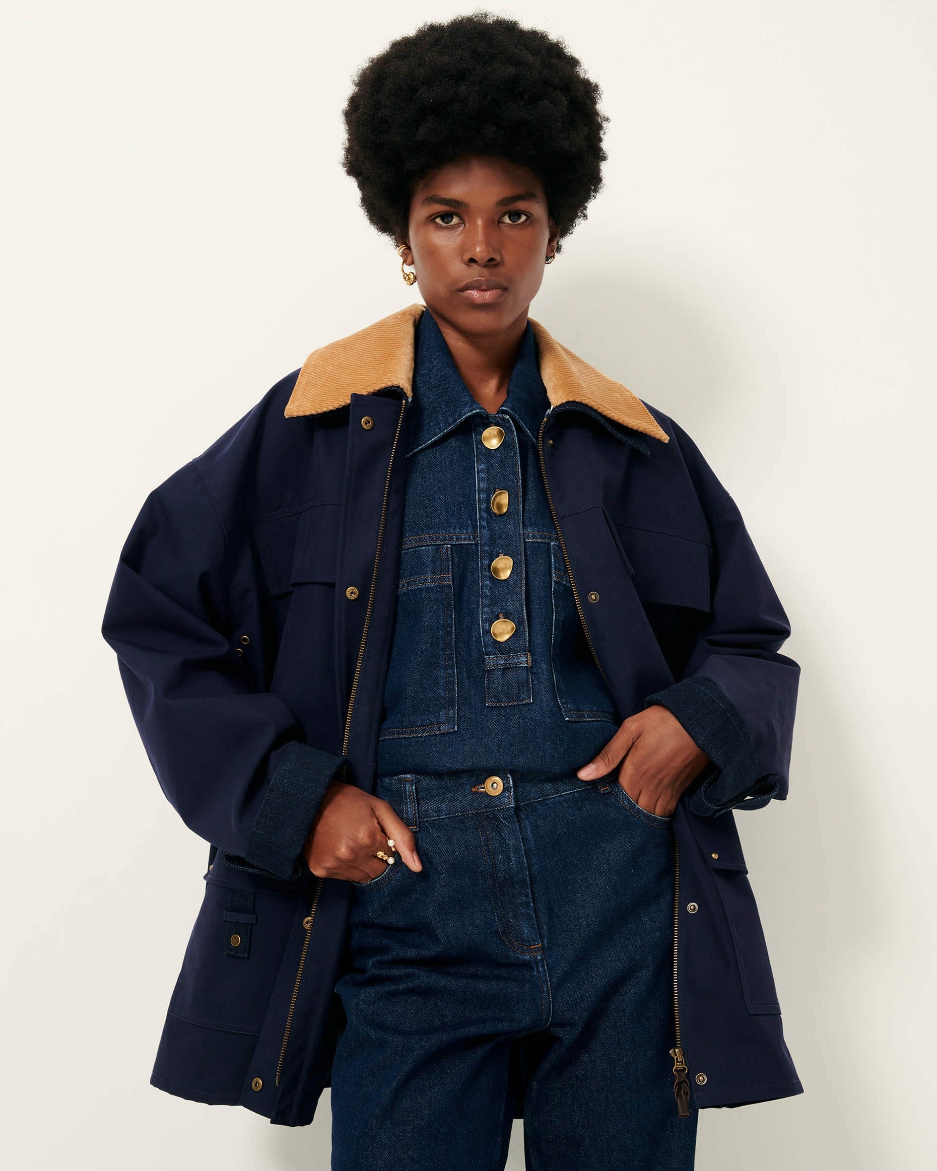 HUGUES Ink Blue - Jacket