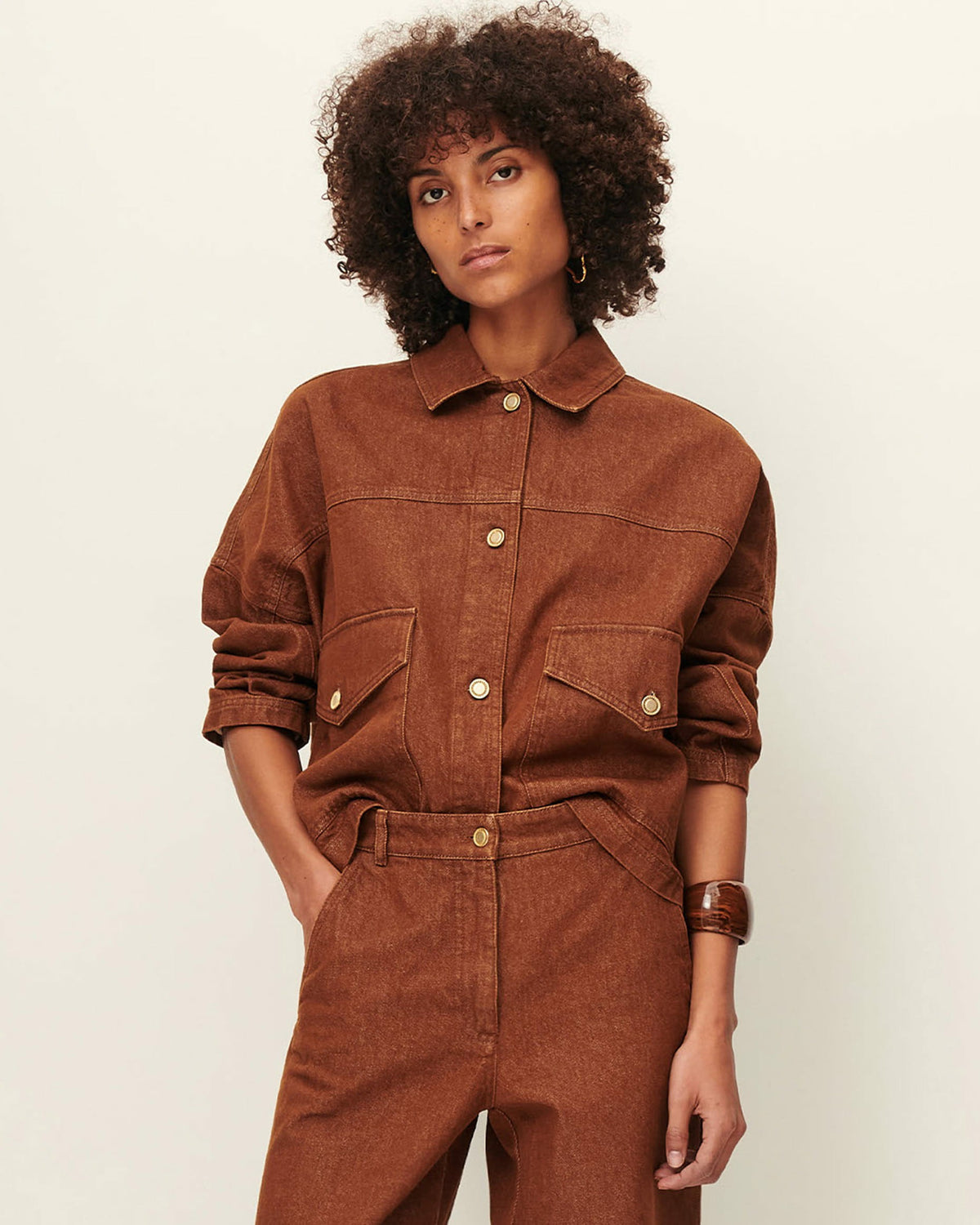 MIDWEST Toffee - Overshirt