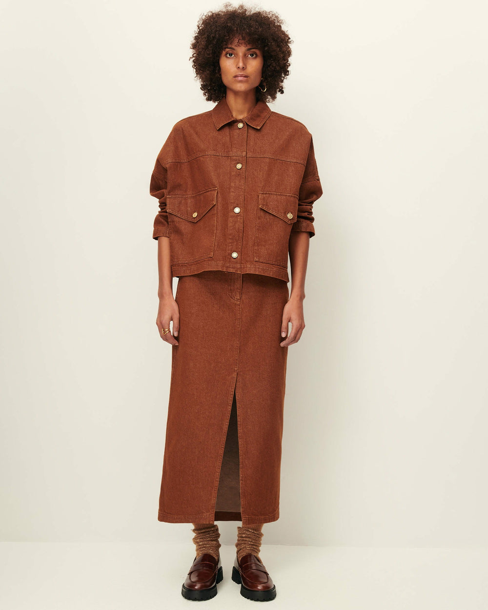 MIDWEST Toffee - Overshirt